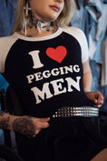 Load image into Gallery viewer, I Heart Pegging Men Raglan