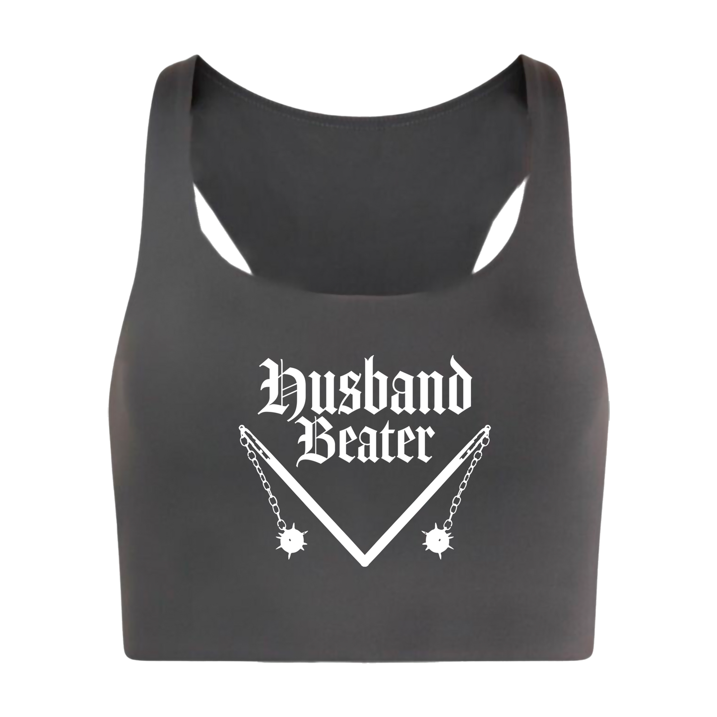 Husband Beater Crop Tank