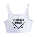 Load image into Gallery viewer, Husband Beater Crop Tank