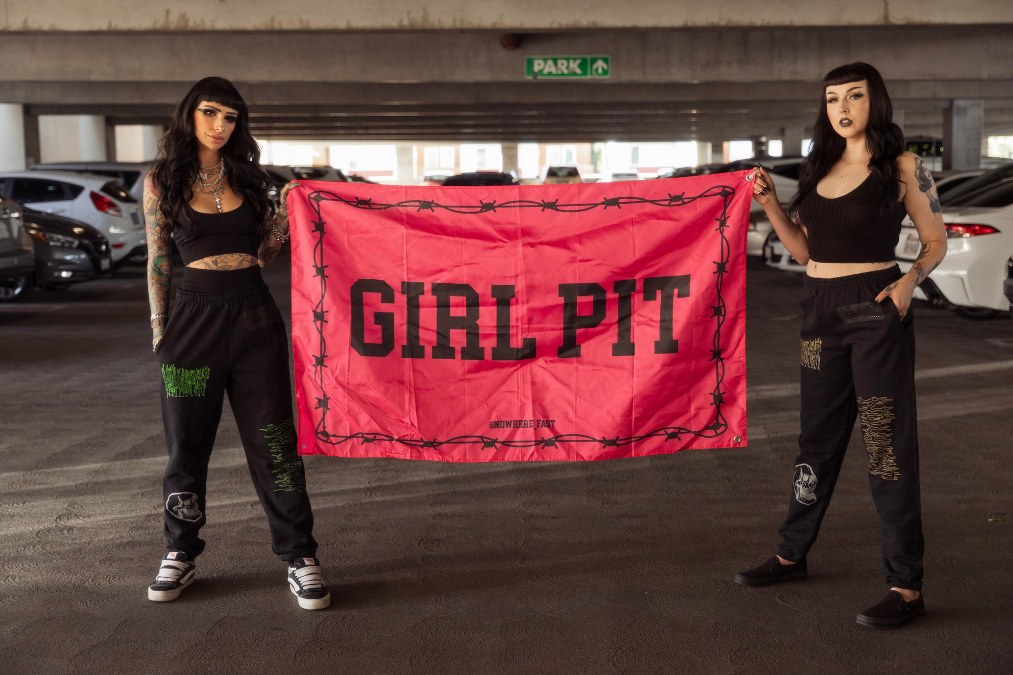 Girl Pit Flag