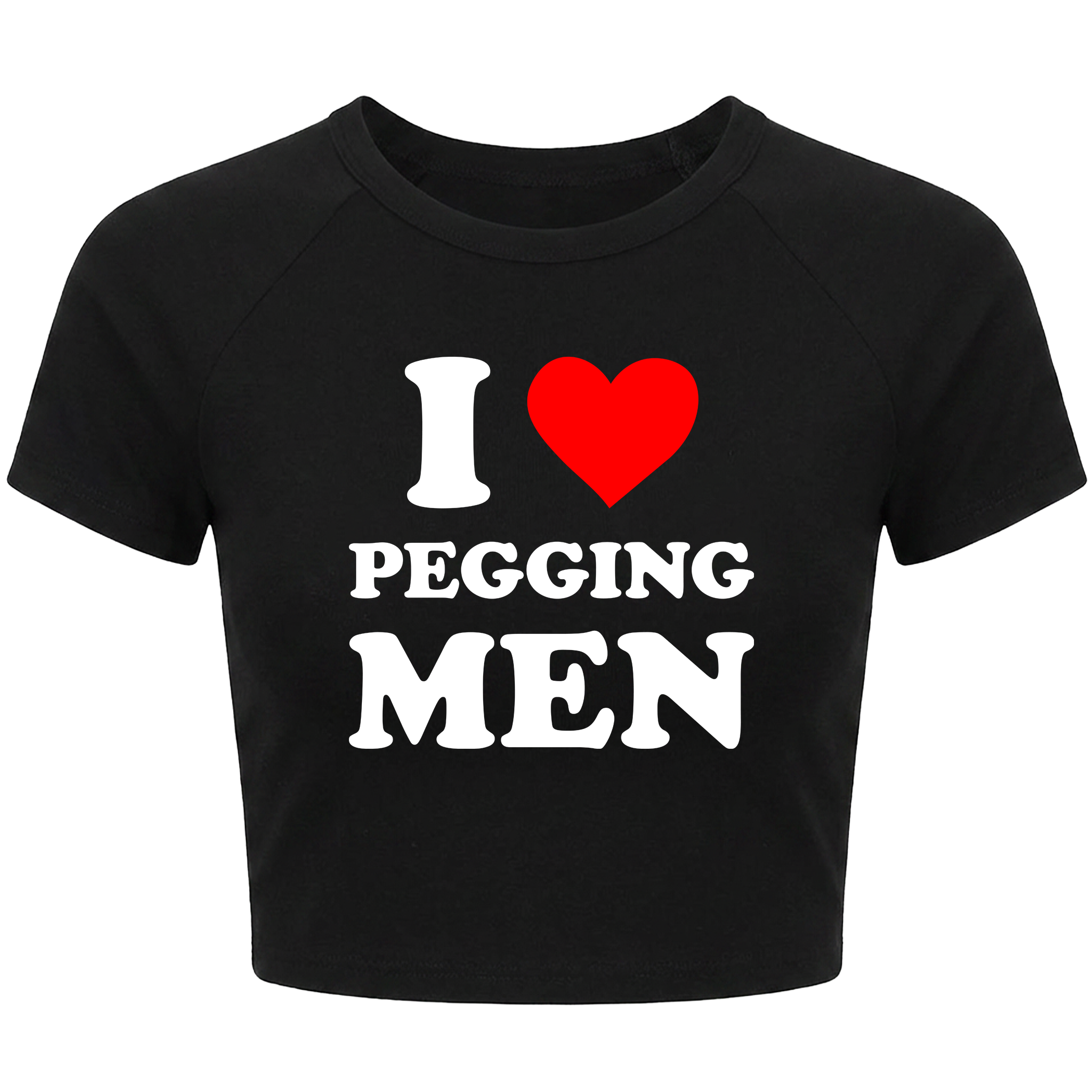 Pegging Men Crop (BLACK)