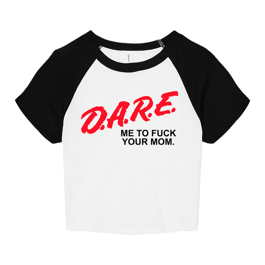 DARE - White Raglan