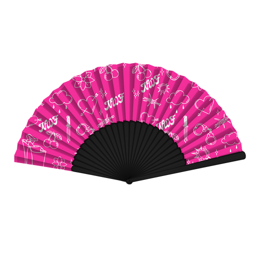 Logo Rave Fan - Pink
