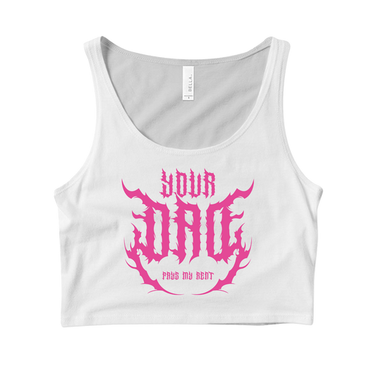 Pays My Rent - White Tank