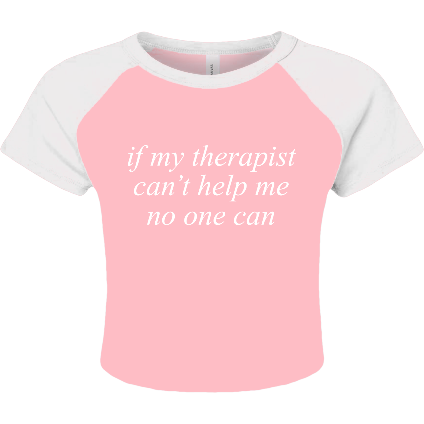 Therapist - Pink Raglan