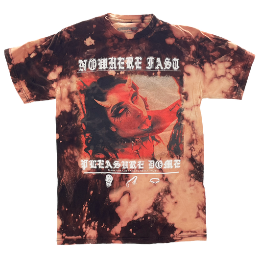 Pleasure Dome Bleach Tie-Dye Tee