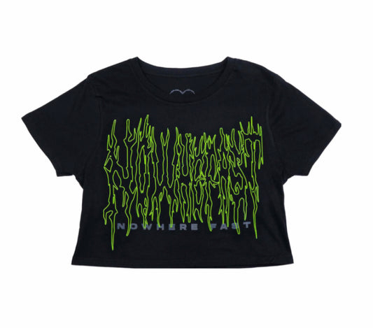 Matrix Crop Tee