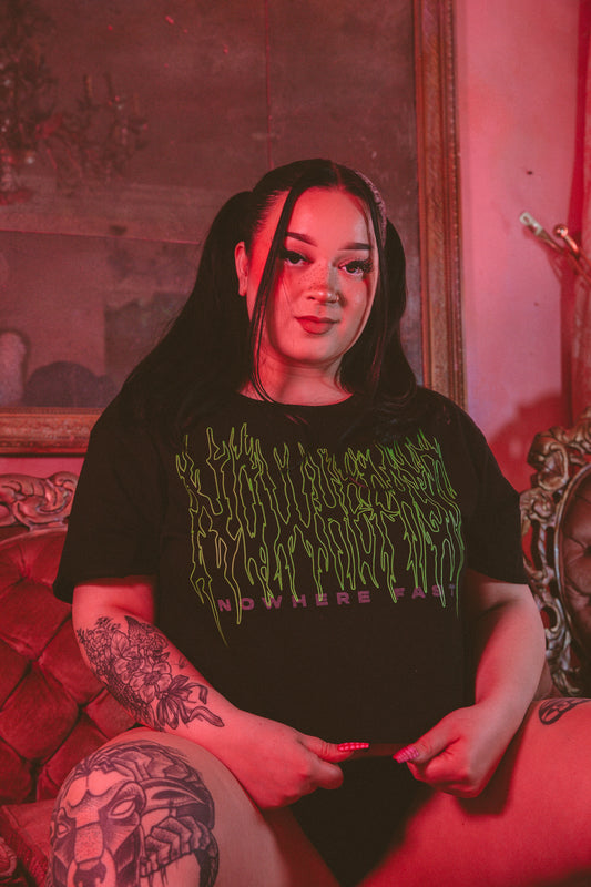 Matrix Crop Tee